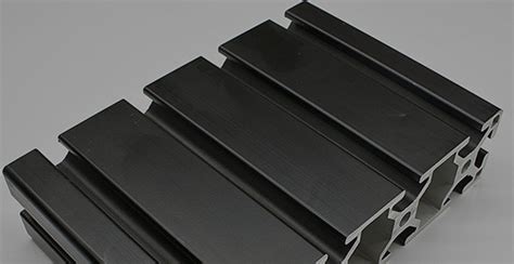 black anodized aluminum parts